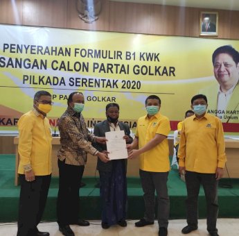 Pilkada Torut 2020.:Terima B1-KWK Golkar, Ombas-Dedy Siap Bertarung