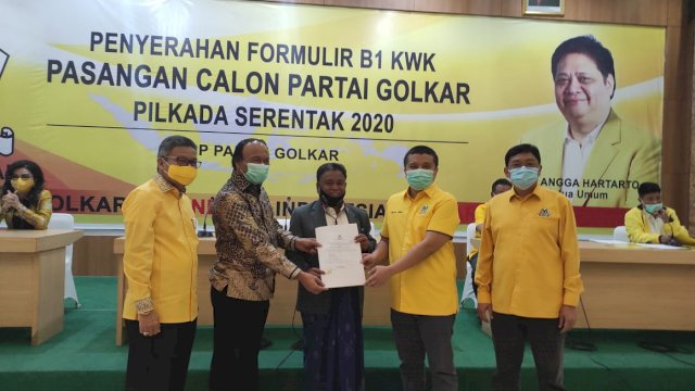 Pilkada Torut 2020.:Terima B1-KWK Golkar, Ombas-Dedy Siap Bertarung