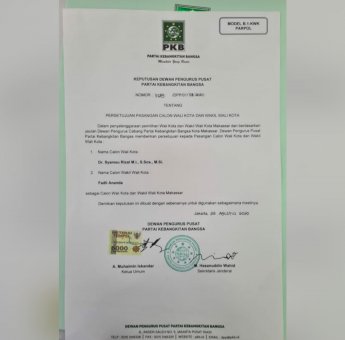 Kantongi B1-KWK 3 Partai, Dilan Rencanakan Daftar di KPU pada 4 September