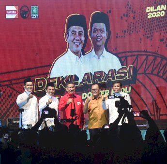 Pilwali Makassar 2020: Tiga Pilar Dilan Wujudkan Makassar Kota Sombere