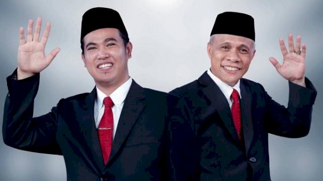 Pasangan bakal calon Bupati dan Wakil Bupati Pangkep, Muhammad Yusran Lalogau (MYL)-Syahban Sammana