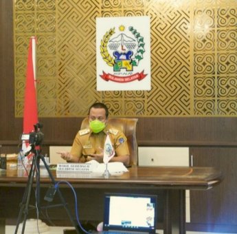 Jadi Narasumber Simposium Virtual Unhas, Wagub Paparkan Kesiapan Pemprov Hadapi Covid-19