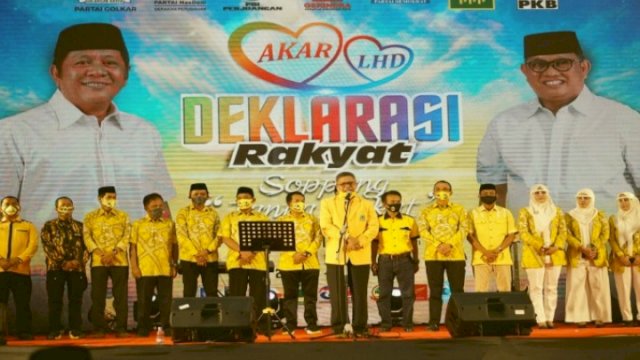 Dipimpin Akar-LHD, Ketua Golkar Sulsel Taufan Pawe Yakin Soppeng Semakin Maju