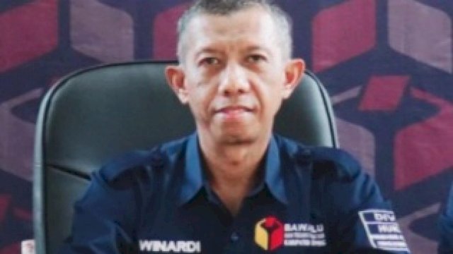 Ketua Bawaslu Soppeng, Winardi.