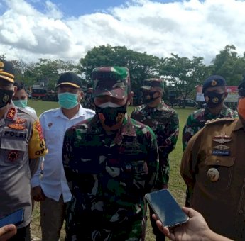 Pangadam XIV Hasanuddin Resmikan Kegiatan Karya Bakti Serbuan Teritorial
