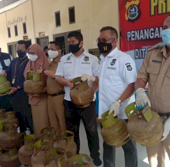 Reskrimsus Polda Sultra Ungkap Pelaku Perdagangan Tabung Gas Ilegal
