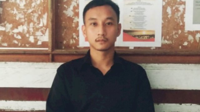 Ketua BEM Fisip UHO, Priral Vino.