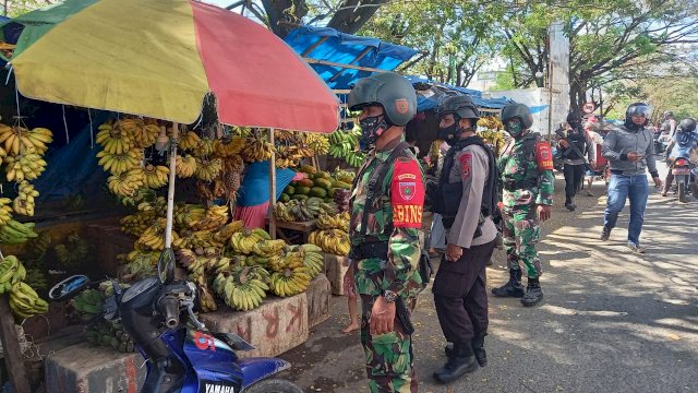 “Commander Wish” Kapolda Sulsel, Brimob Bone Sinergitas Dengan Kodim 1407 Gelar Patroli Bersama