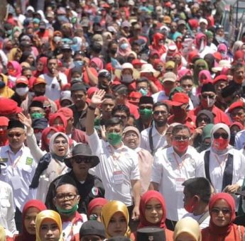 Langgar Protokol Kesehatan, Mendagri Tegur Lima Kandidat Petahana di Sulsel