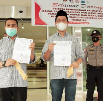 Pilwali Makassar 2020: Sehat, Dilan Tak Perlu Jalani Pemeriksaan Kesehatan Lanjutan