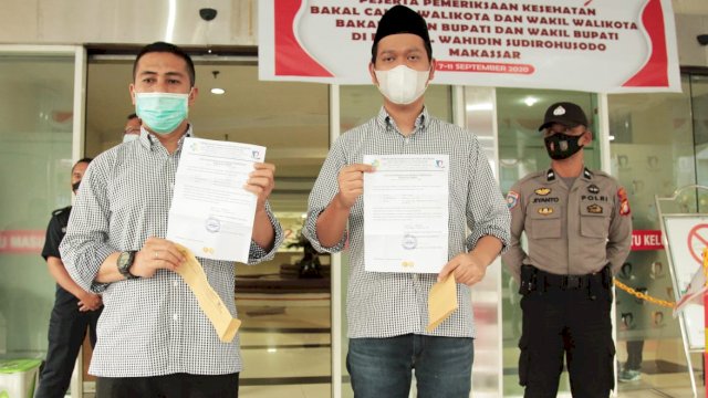 Pilwali Makassar 2020: Sehat, Dilan Tak Perlu Jalani Pemeriksaan Kesehatan Lanjutan