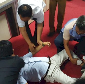 Sedang Rapat Legislator DPRD Sulsel Ince Langke Tiba Tiba Pingsan