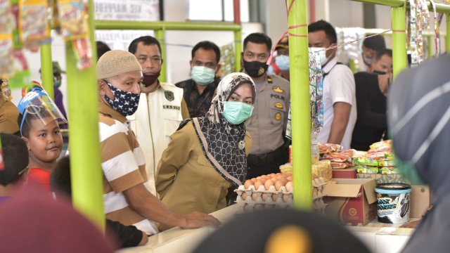 Diresmikan Bupati Indah, Pasar Rakyat Kapidi Bakal Tampung 200 Pedagang