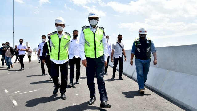 Nurdin Abdullah Pastikan Tol Layang Siap Beroperasi