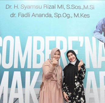 Chemistry Imel-Fitri Buat Dilan Selalu Semangat Hadapi Pilwalkot Makassar