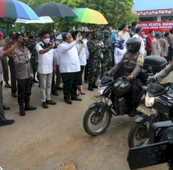 Sambut Pilkada Serentak 2020, Gubernur Ali Mazi Luncurkan Sultra Sejuta Masker