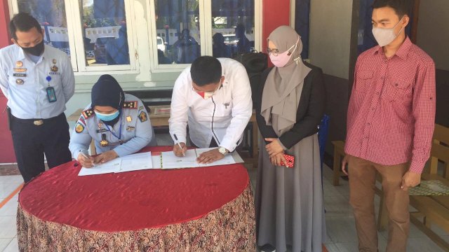 Jurusan Ilmu Hukum UIN Alauddin dan Lapas Perempuan Kelas IIA Sungguminasa Jalin Kerjasama