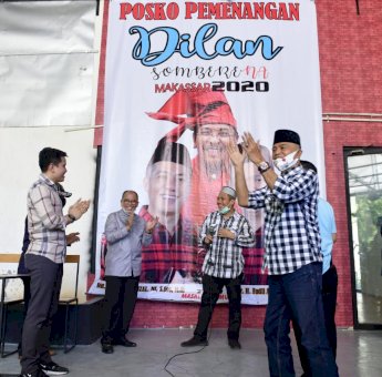 Sosialisasikan Dilan, Relawan Nurdin Abdullah Ini Pakai Dana Swadaya