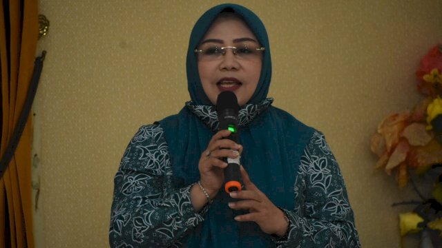 Ketua TP PKK Kabupaten Soppeng, Nurjannah Andi Kaswadi.