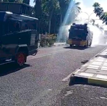 Brimob Bone dan KBPPP Bersinergi, Putus Rantai Penyebaran Covid-19