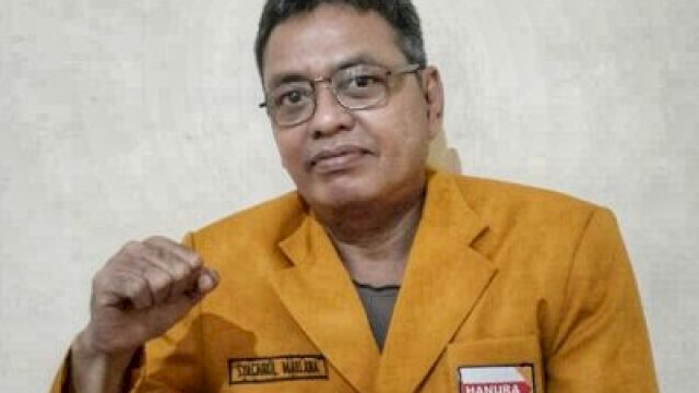 Ketua Badan Pemenangan (Bapilu Hanura) Kota Makassar, Syahrul Maulana