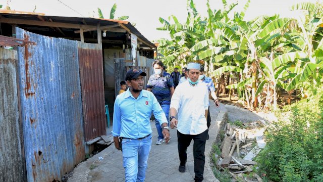 Pilwali Makassar 2020. Kampanye di Zona 4, Dilan Pilih Door to Door
