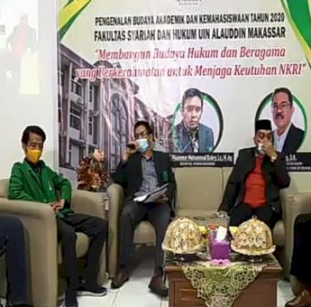 PBAK Secara Daring, Begini Pesan Dekan Fakultas Syariah UIN Alauddin Makassar