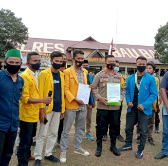 Satu Tahun Kematian Randi-Yusuf, Aliansi Mahasiswa Baubau Bersatu Dialog Bersama Kapolres