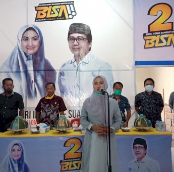 Pilkada Lutra 2020: Gas Poll.. Sehari Indah-Suaib Garap 10 Titik