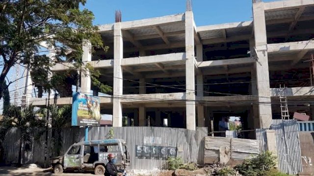 Kondisi bangunan RS Batua Makassar. Foto (istimewa)