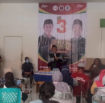 Massifkan Pergerakan, Deng Ical Kampanye di Lima Titik di Biringkanaya