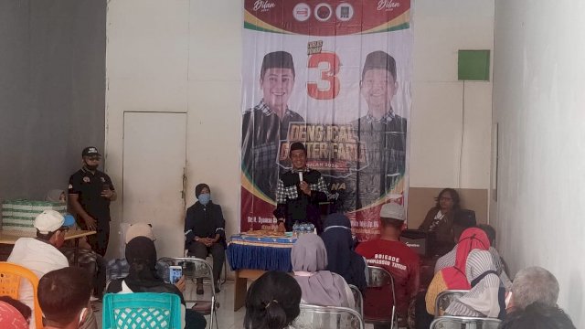 Massifkan Pergerakan, Deng Ical Kampanye di Lima Titik di Biringkanaya