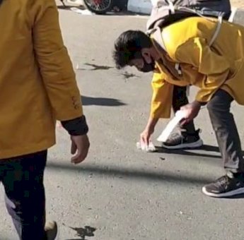 Tanamkan Cinta Lingkungan, PW IPM Sulsel Bersihkan Jalanan Usai Aksi Demo di Makassar