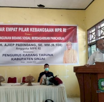 Gelar Seminar, Ajiep Padindang Bahas Pemahaman Dasar Pancasila Terhadap Keberagaman