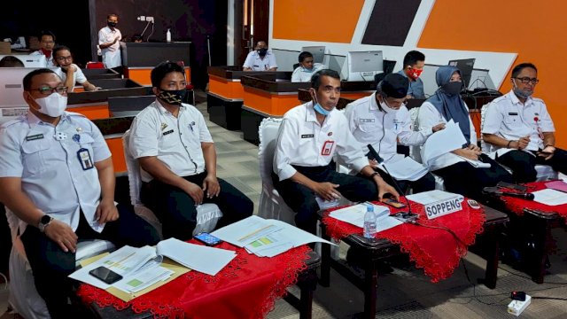 Rakor dan Monitoring MCP, Ini Penyampaian Inspektur Soppeng