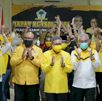 Bakar Semangat Kader Golkar Lutim, TP: Kerja Ekstra Menangkan Husler-Budiman