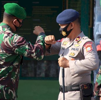 Surprise Ala Batalyon C Pelopor Brimobda Sulsel, di HUT TNI ke 75