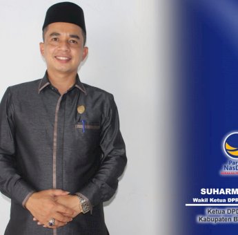 Gantikan Almarhum La Ntau, Suharman Resmi Pimpin Partai Nasdem Buteng