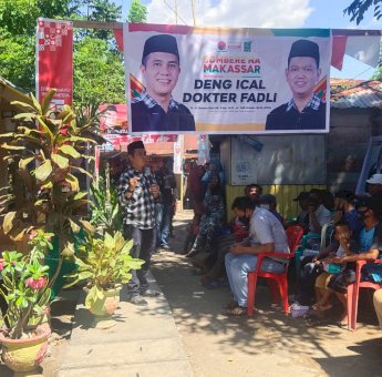 Pilwali Makassar 2020. Masuk Lorong, Daeng Ical Sambangi Warga Kelurahan Tallo