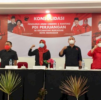 Pilwali Makassar 2020 . Demi DILAN, PDIP Makassar Bangun 200 Rumah Perjuangan