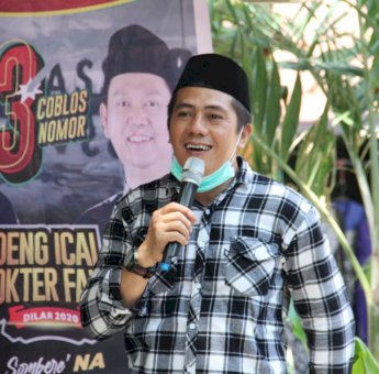 Deng Ical Ajak Warga Makassar Peduli Politik
