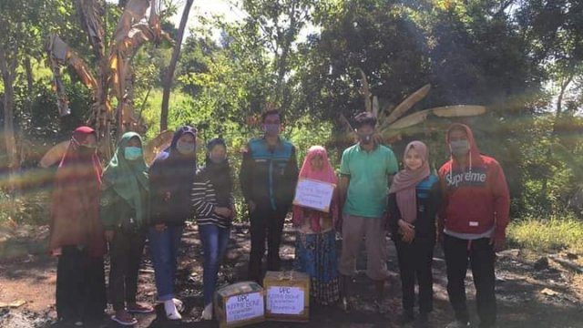 Peduli Korban Kebakaran, DPC Kepmi Bone Kecamatan Patimpang Salurkan Bantuan