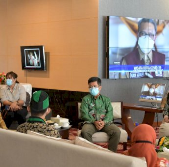 KAHMI dan HMI Silaturahmi dengan Gubernur Sulsel