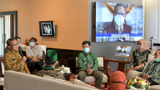 KAHMI dan HMI Silaturahmi dengan Gubernur Sulsel