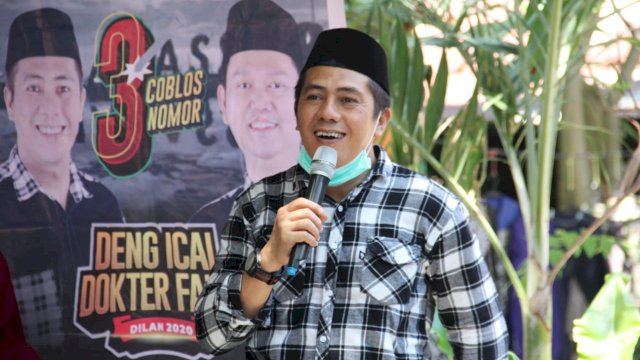 Pilwali Makassar 2020. Dilan Siapkan Bantuan Modal Hingga Rp100 Juta per Start-Up
