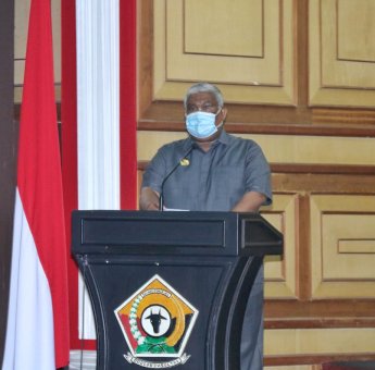 Ali Mazi Bacakan Raperda APBD-P di Gedung DPRD Sultra, Ini Rinciannya