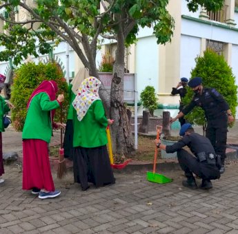 Gandeng Mahasiswa IAIN Bone, Brimob Yon C Laksanakan “Jumpa Berlian”