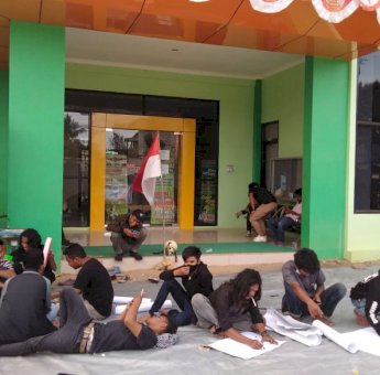 Tanah Eks PGSD Diklaim Pemprov, GEMA-NUSA Duduki Kantor Pertanahan