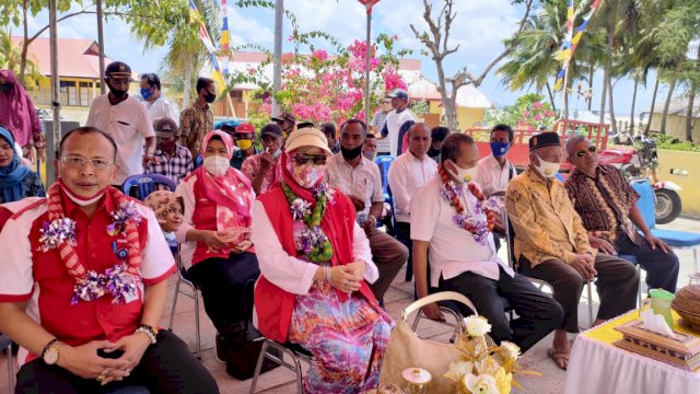 Acara pembukaan Pelatihan Berbasis Kompetensi Non Institusional di Desa Kabita, Kecamatan Wangi-Wangi Selatan, Kabupaten Wakatobi, Rabu (21/10/20)