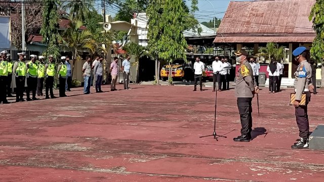 Kapolres Sinjai Sebut Tidak Ada Personel Bawa Senjata Api Saat Kawal Unras